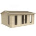 Rushock 5m x 4m Double Glazed Log Cabin